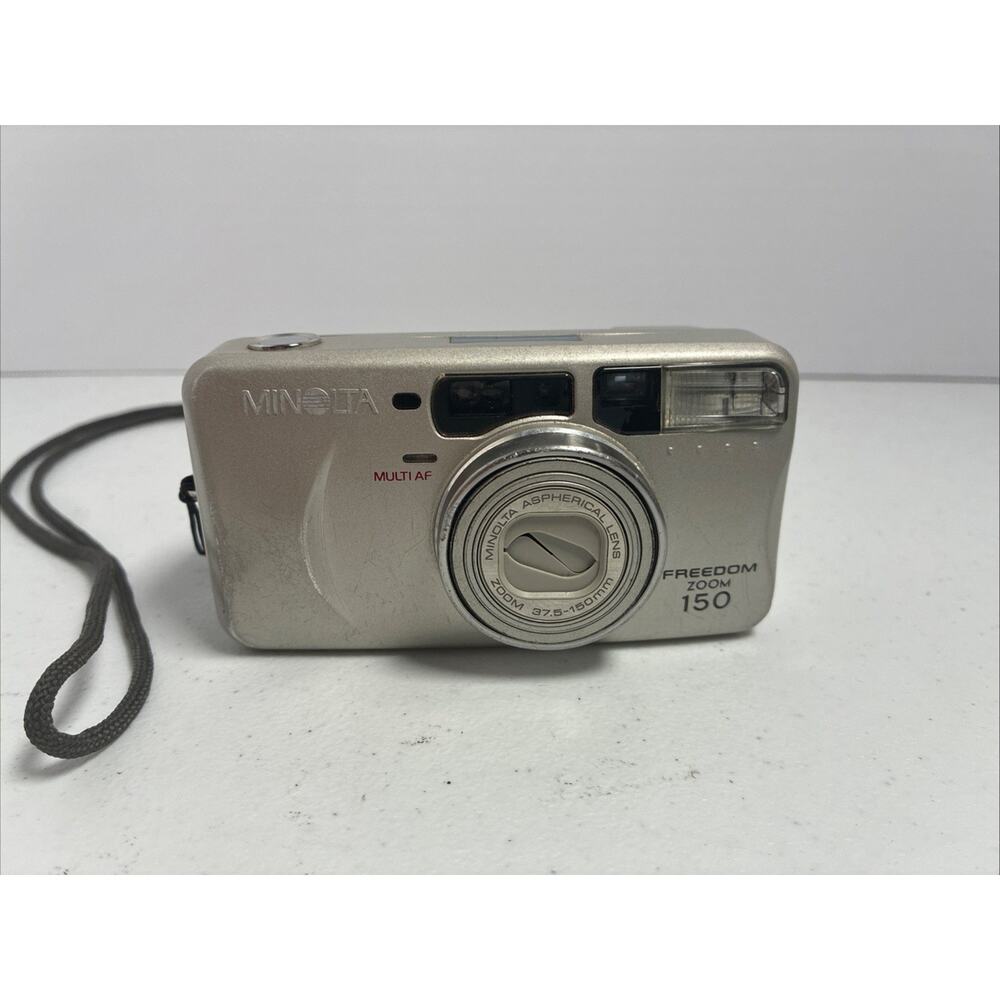 Minolta Freedom Zoom 150 35mm Point Shoot Camera Panorama UNTESTED FOR PARTS